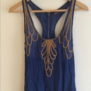 VINTAGE... Rare Free People tunic adorned